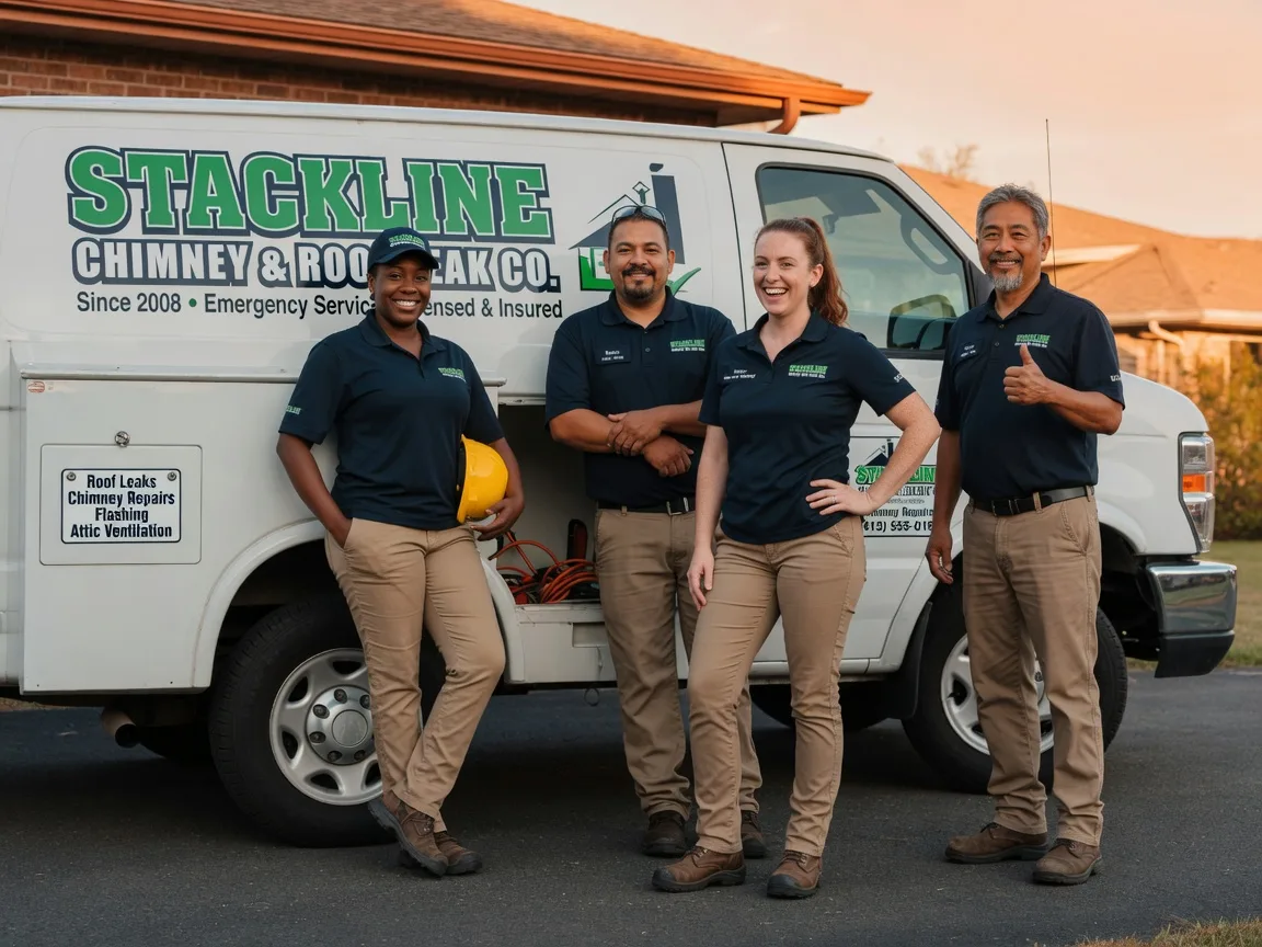 Chimney flashing repair company in Richland, OR